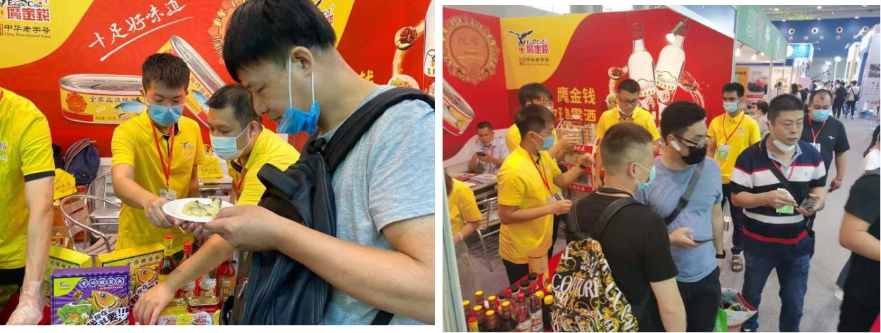 “鹰金钱”走进中国餐博会 “鹰金钱”走进中国餐博会