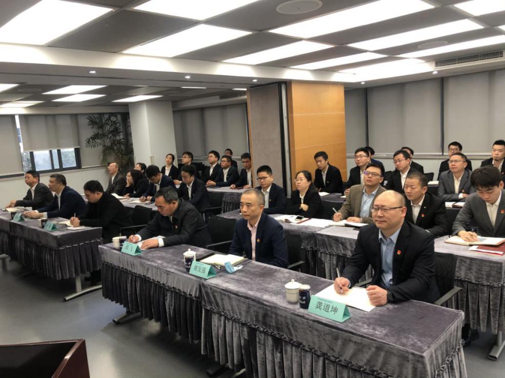 国药集团纪委书记邵飞来我公司进行基层联系点支部的调研指导