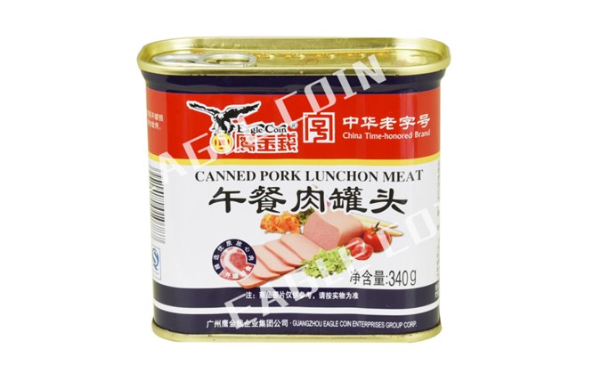 Canned Pork Luncheon Meat（340g)