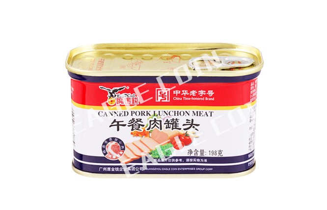 Canned Pork Luncheon Meat（198g）