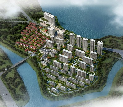 Nanchang Zhongsen Internationales Garten-Passivhaus-Projekt