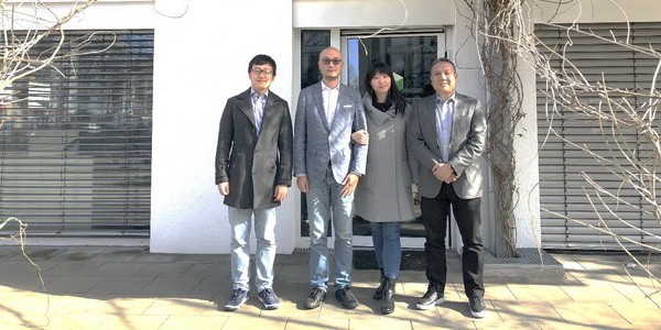 Chongqing Sanyuanse zu Besuch bei der Frey Gruppe