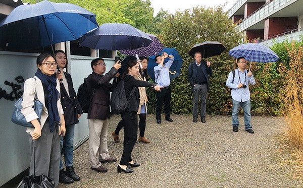 Delegation der China Academy of Urban Planning and Design zu Besuch bei der Frey Gruppe