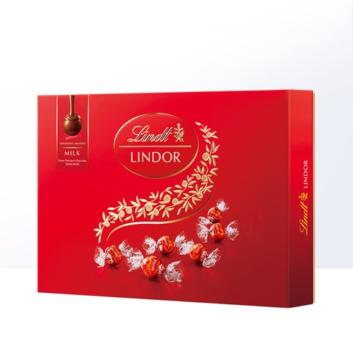 Swiss lotus Lindor soft heart milk chocolate products 168g