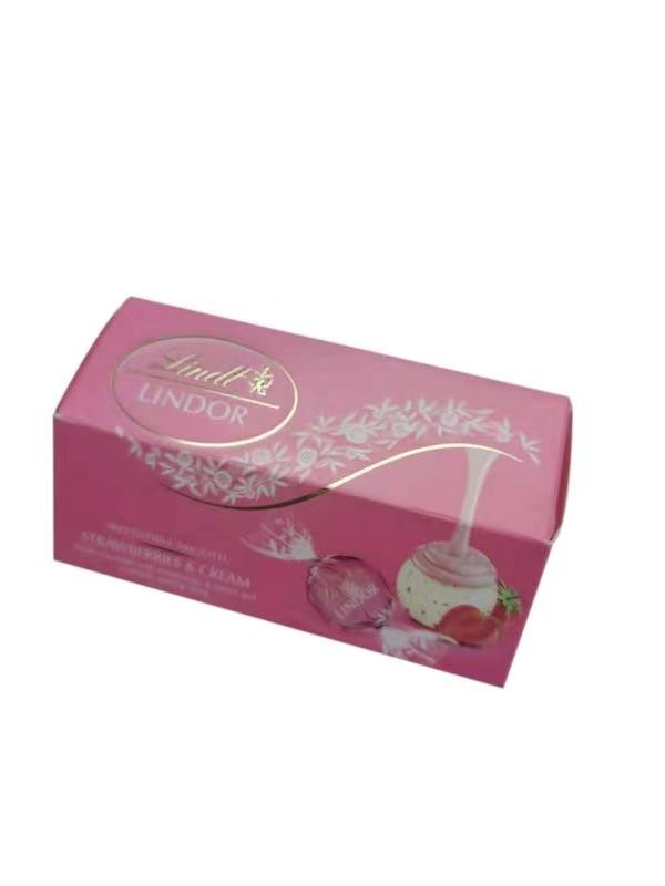 Swiss lotus soft heart strawberry flavor cocoa butter substitute