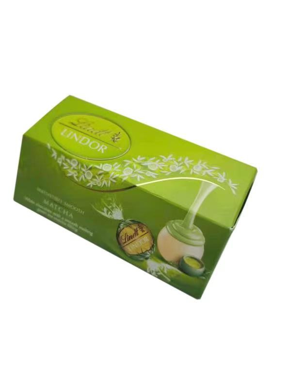 Swiss lotus soft heart green tea flavor cocoa butter substitute