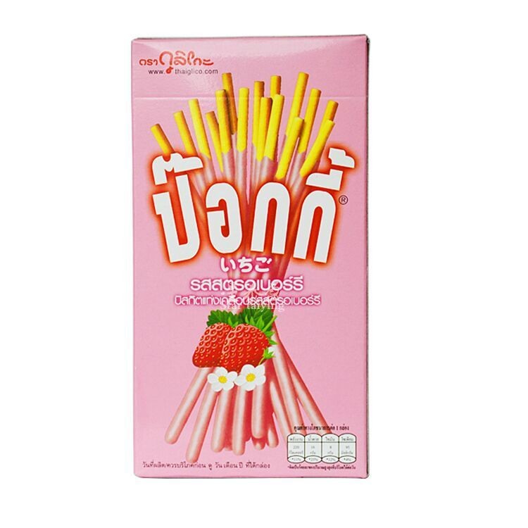 Pocky strawberry coated biscuit 47g
