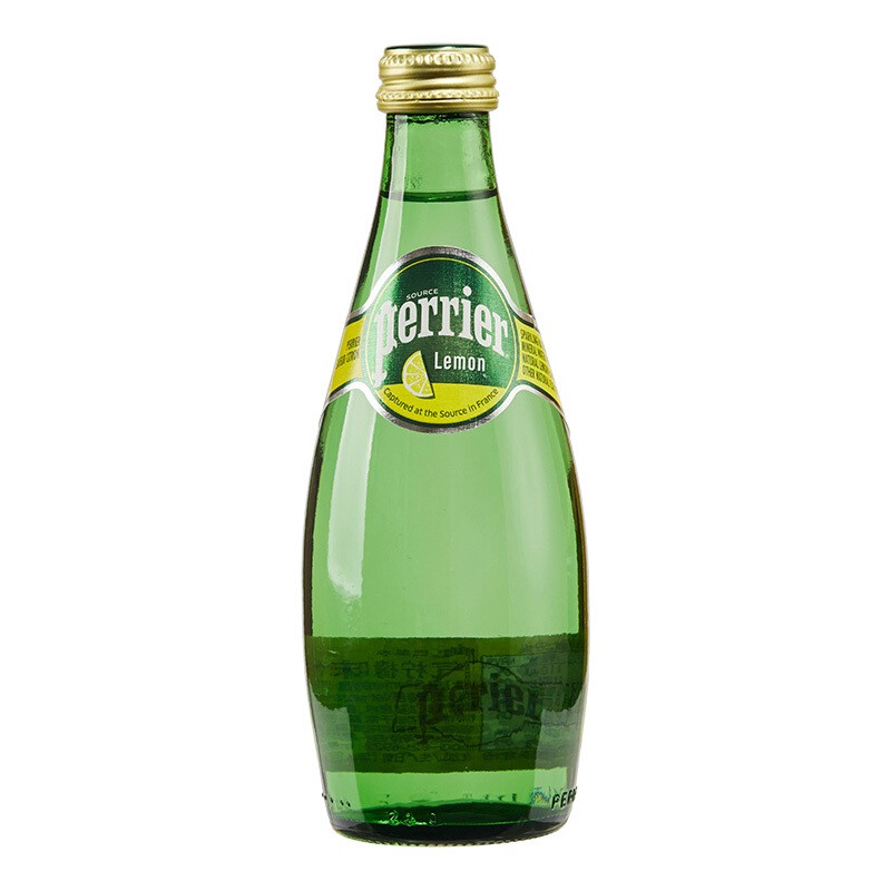 Perrier lemon mineral water imported from France 330ML