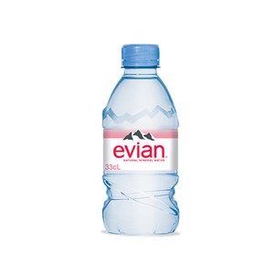 Evian Mineral Water 330ml imported from France