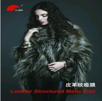 Leather Grain Matte Film