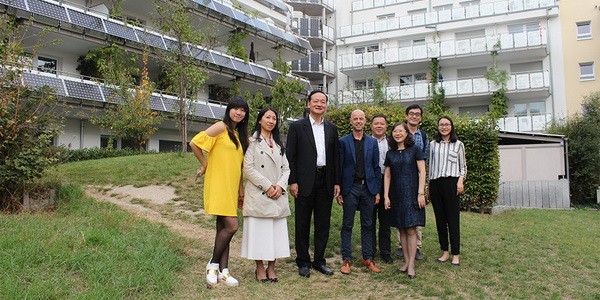 Die Delegation der Stadtverwaltung von Zhuhai