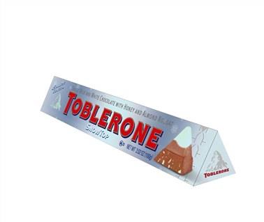 TOBLERONE Swiss triangle snow mountain milk and white chocolate imported from Switzerland contain 100g honey and Batan xylose