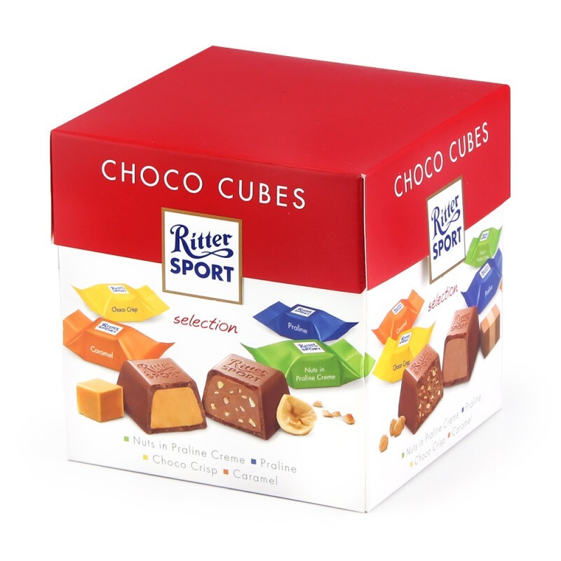 Germany imported RitterSport sandwich chocolate 176g [red box]