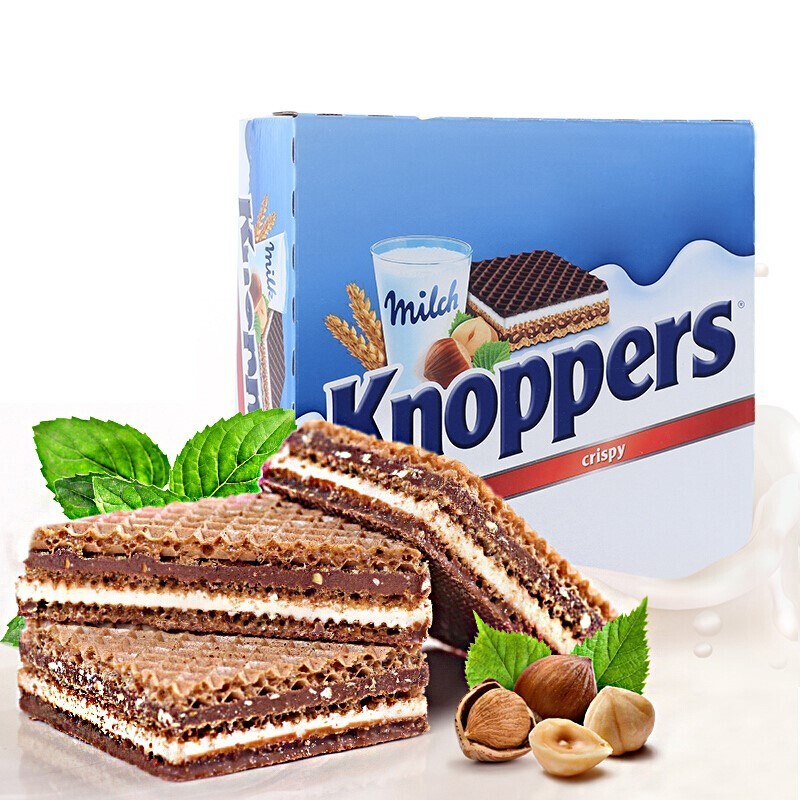 Knoppers 600g chocolate wafer cookies