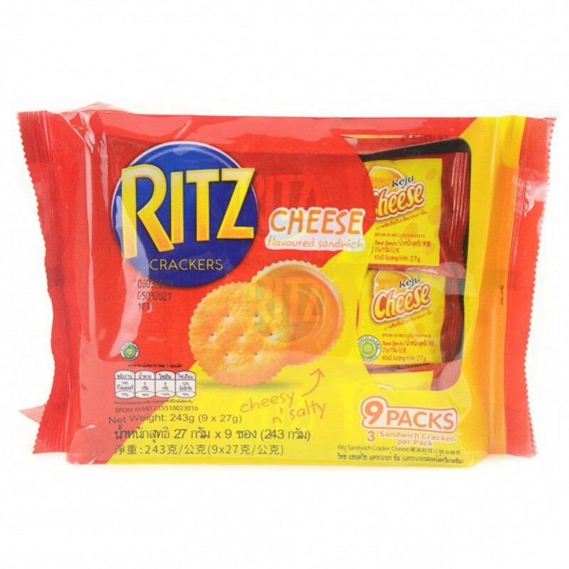 Kraft RITZ cheese biscuits 243g imported from Indonesia