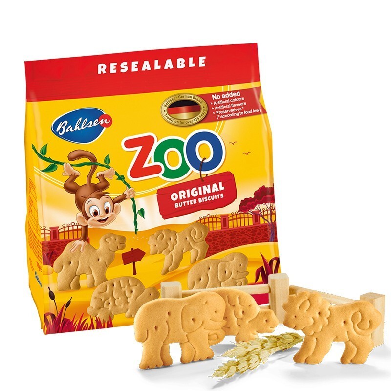 Germany imported Bahlsen ZOO animal biscuit 100g