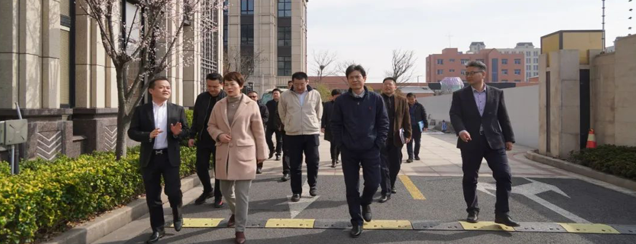 Standing Committee of District Committee and Deputy District Head visited the park