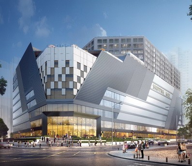 Rekonstruktion der Gewerbefassade des Dorfes Xiaowang