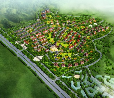 Jinzhong Baicaopo Britische Stadtplanung