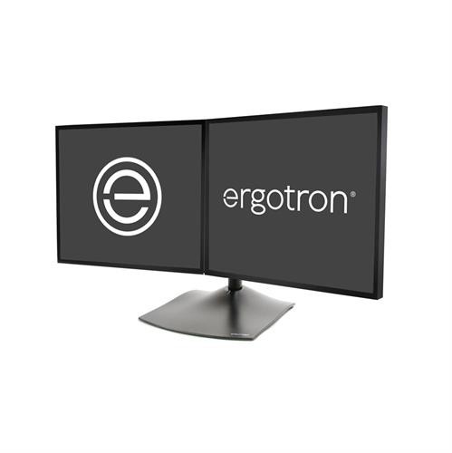 Ergotron DS100 Dual-Monitor Desk Stand, Horizontal
