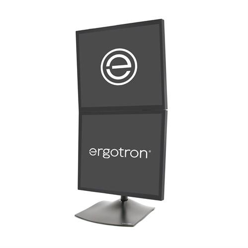 Ergotron DS100 Dual-Monitor Desk Stand, Vertical