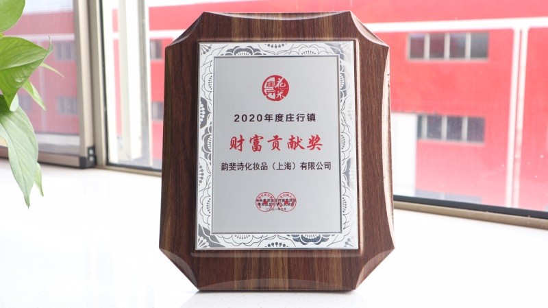 2020年度-上海市奉賢区庄行鎮-財産貢献賞