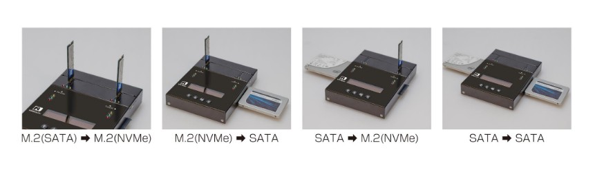 PP系列-母源映像管理 NVMe/SATA双介面拷贝机