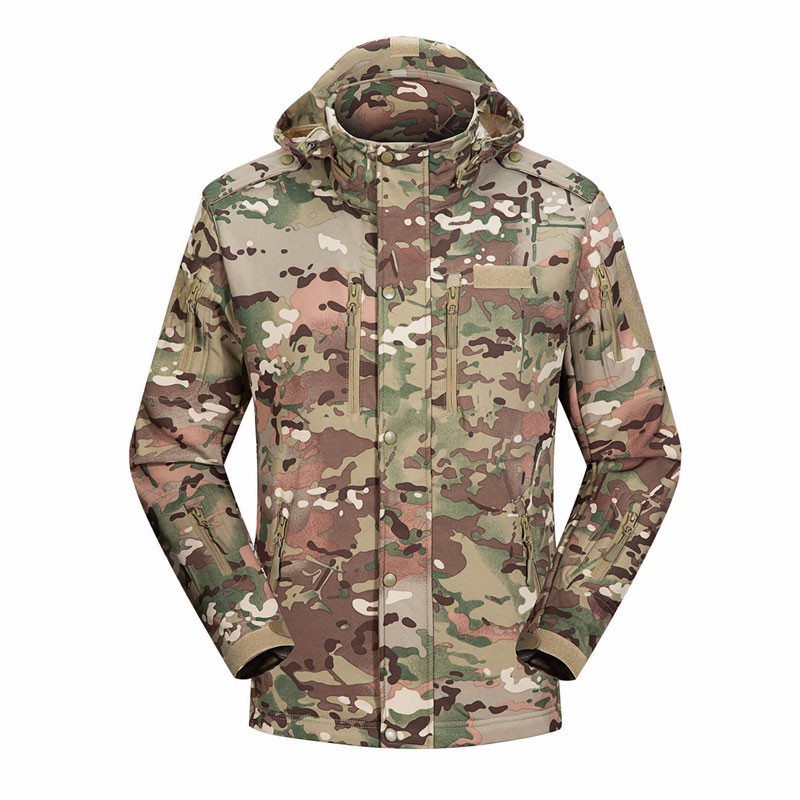 Multiple pockets Softshell Jacket