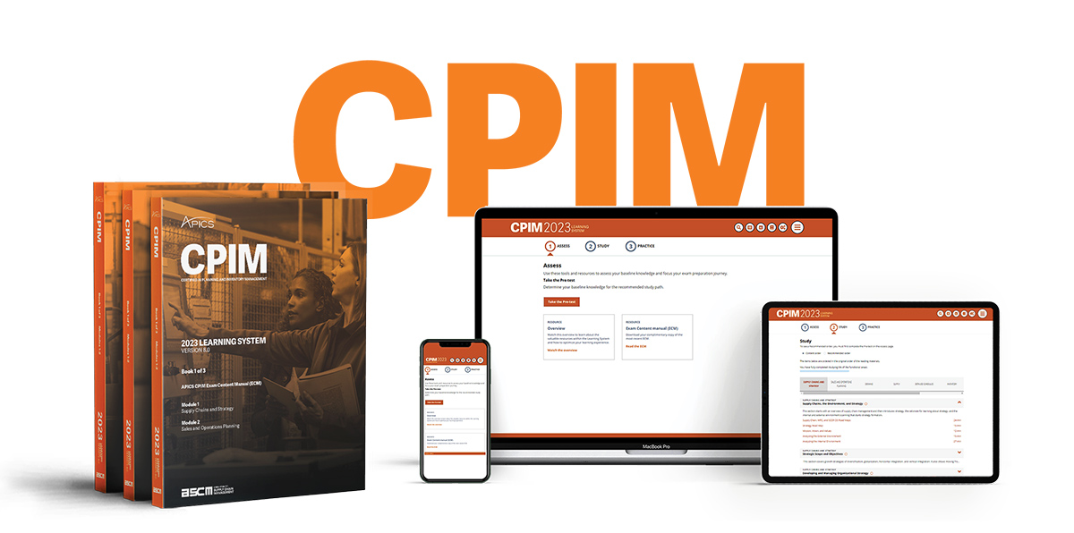 CPIM规划与库存管理专业人士认证