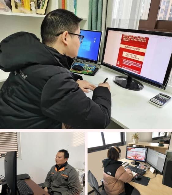 公司领导班子深入基层宣讲党的二十大精神