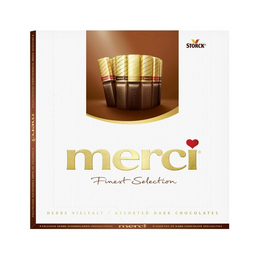 Merci milk chocolate 200g coffee box imported from Germany
