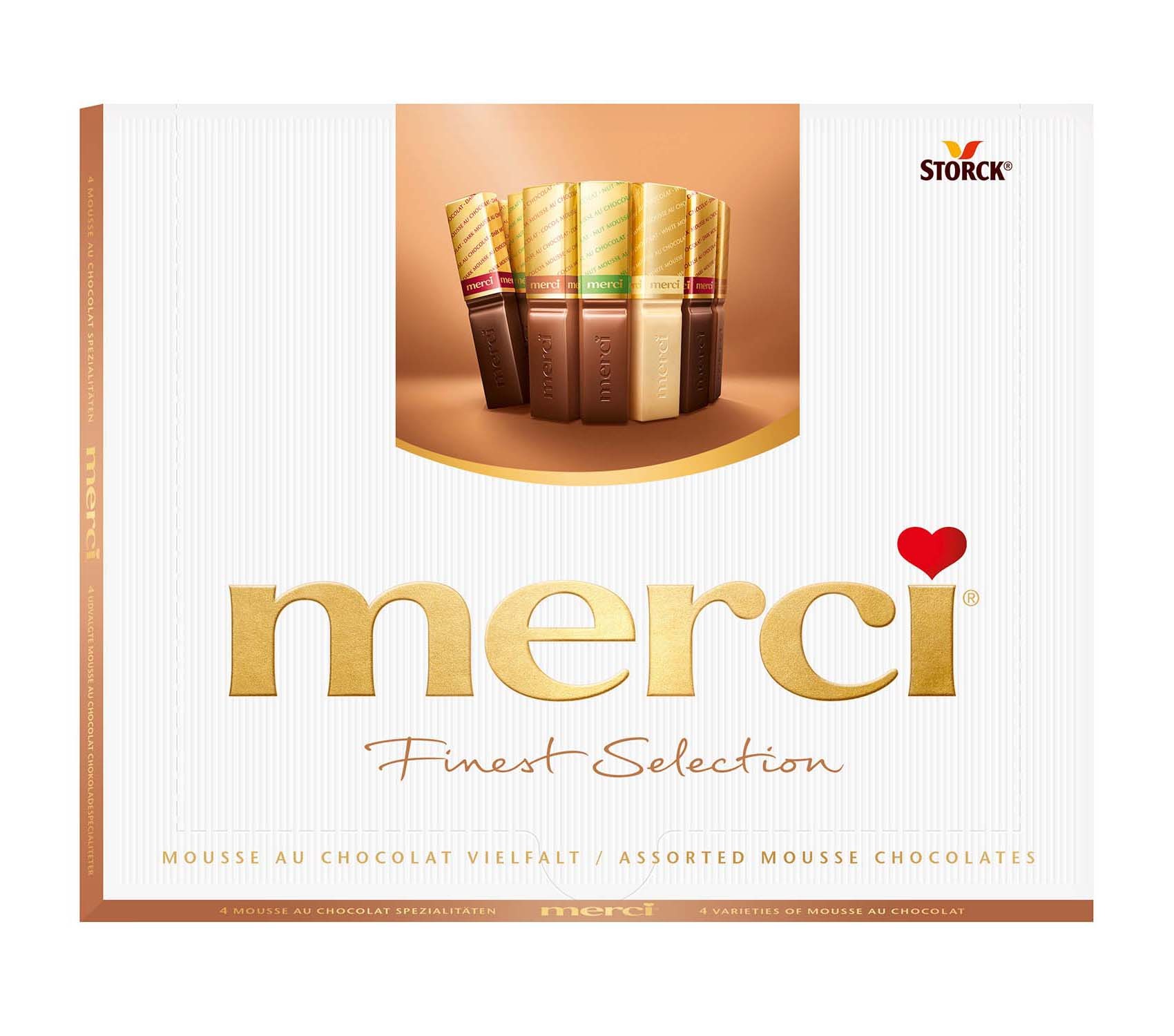 Germany into merci milk chocolate 200g