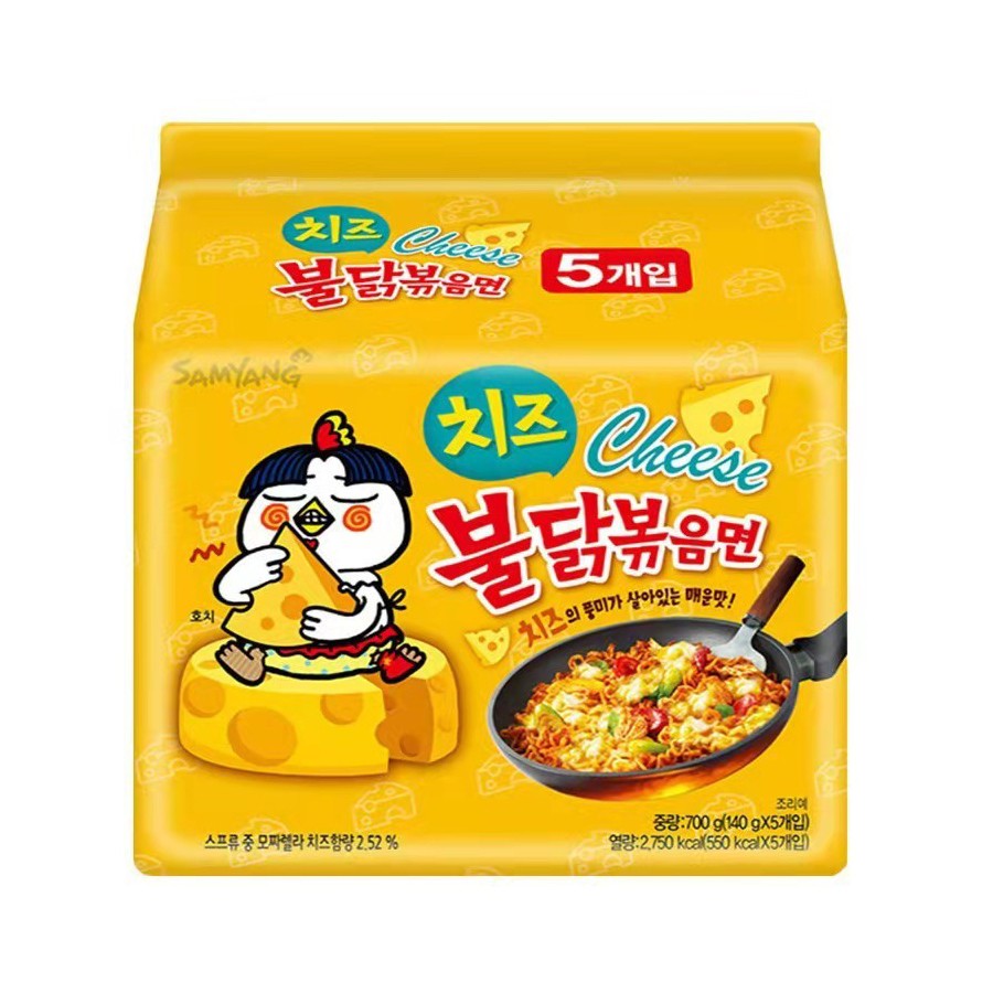 South Korea Samyang super spicy chicken flavor cheese noodles