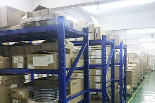 We have around 1500 square meters warehouses