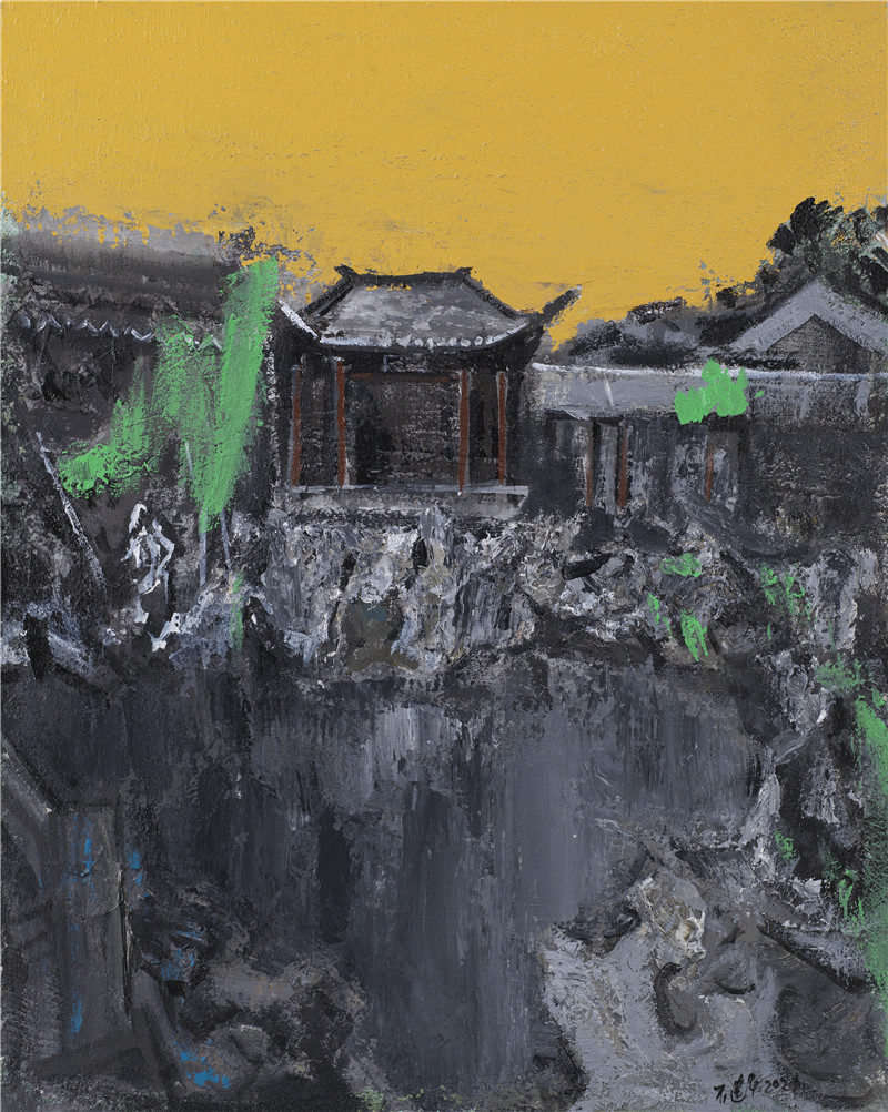 中国油画家石建军作品系列