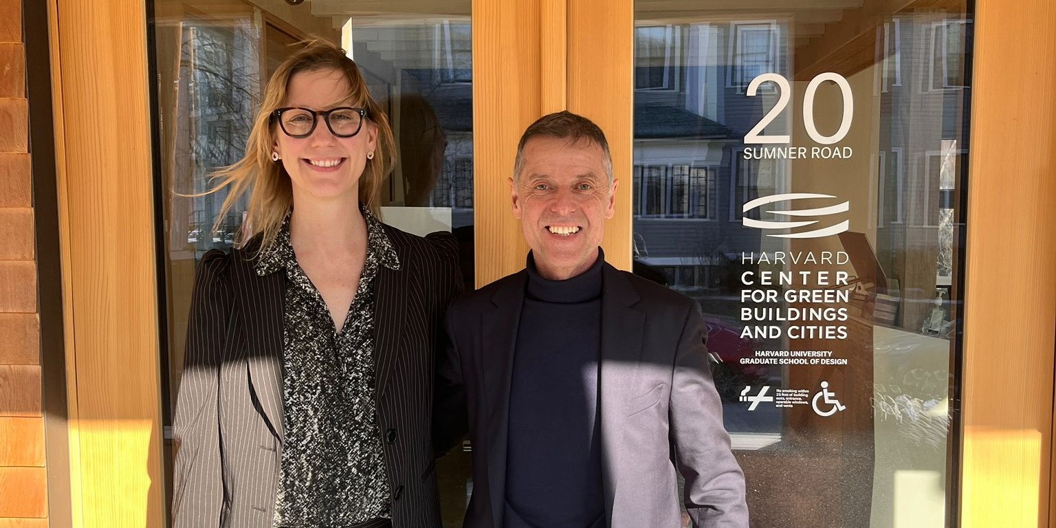 VORTRAG VOR ARCHITEKTURSTUDENTEN AN DER HARVARD UNIVERSITY