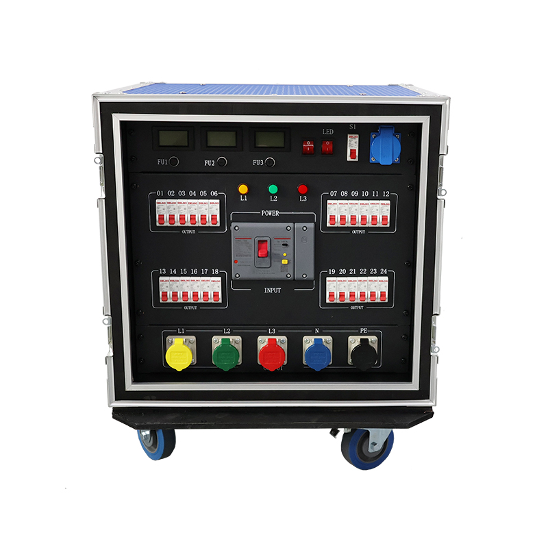 80KW 24 ways rental distro