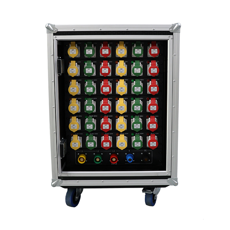 120KW 36 way sliding door mobile aviation distribution box
