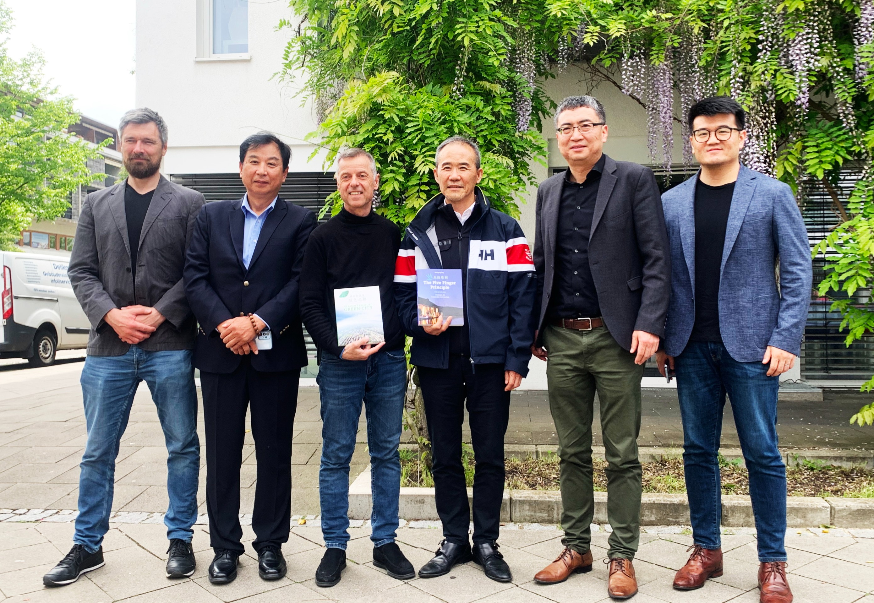 Der Gründer von China Vanke Co., Ltd. besuchte die Frey-Gruppe in Freiburg
