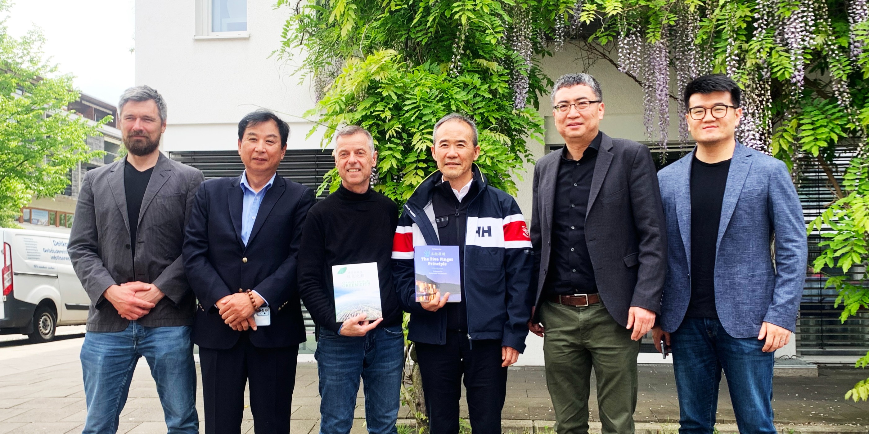 Der Gründer von China Vanke Co., Ltd. besuchte die Frey-Gruppe in Freiburg