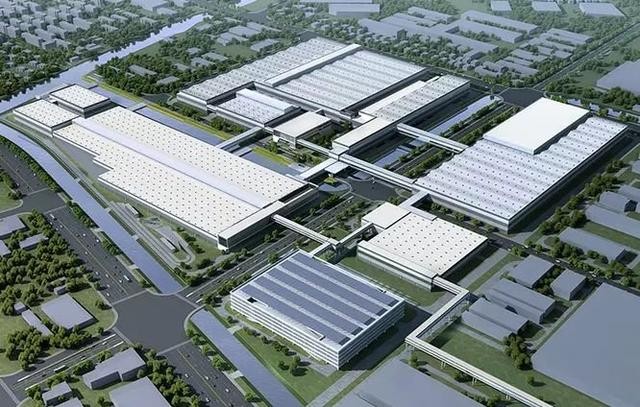 MEB factory building of SAIC Volkswagen Automobile