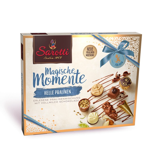 Magische Momente Helle Pralinen