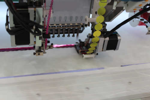 Gold embroidery solution