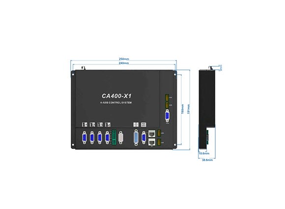 CA400-X1 Four Axis Motion Controller Panel Furniture Control System