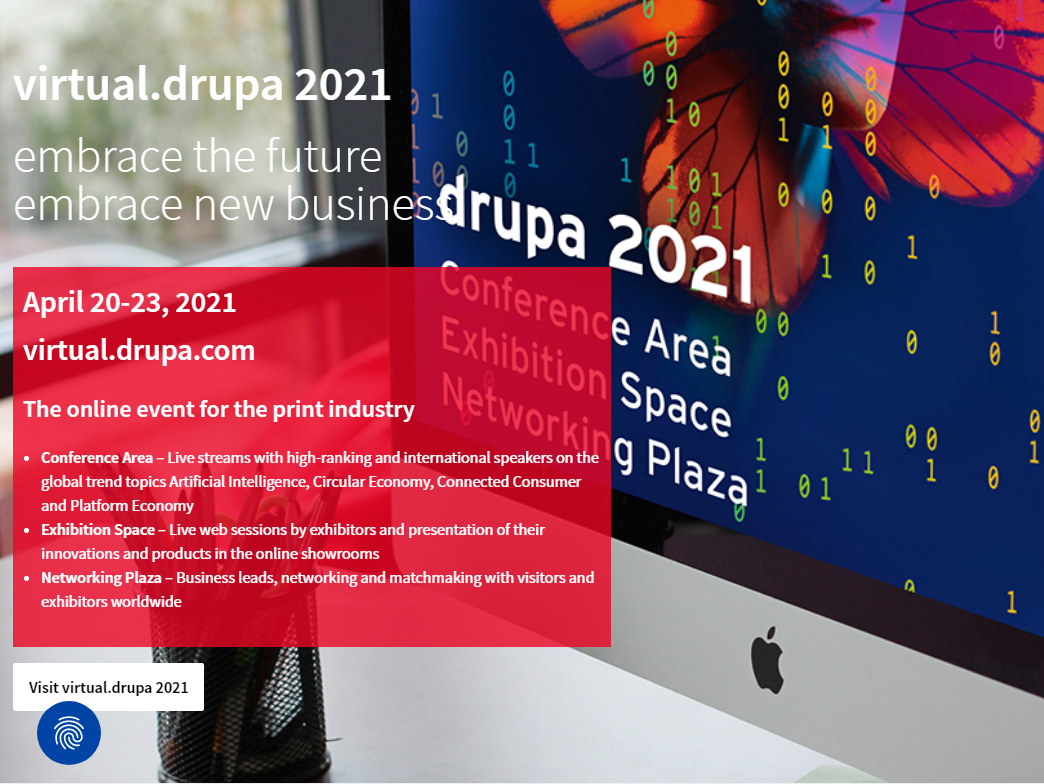Meet FLORA at Virtual.Drupa Show from 20 to 23 April 2021！