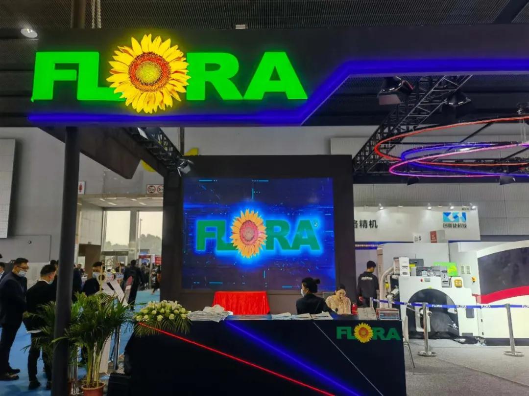 FLORA J-330 performed perfectly at SinoLabel Exhibition 2021!