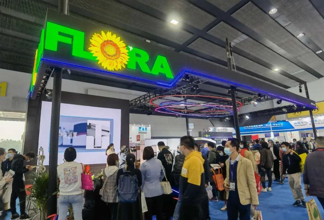 FLORA J-330 performed perfectly at SinoLabel Exhibition 2021!