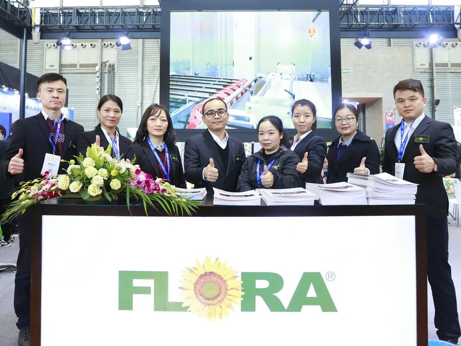 Super hot! FLORA digital printing machine shined at TSCI 2020