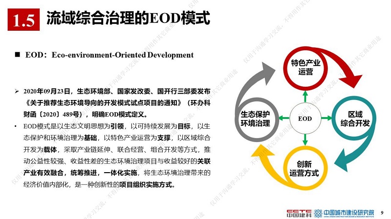 专家报告丨薛祥山：流域综合治理EOD模式精细化管理与智慧海绵城市结合