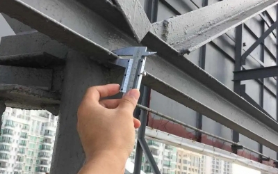 Steel Mesh Frame Inspection